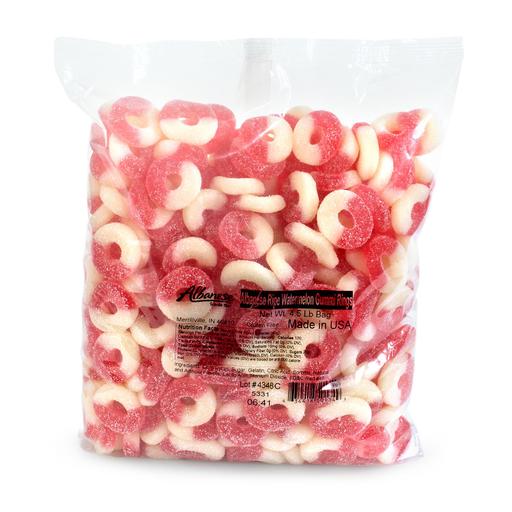 Albanese Gummi Watermelon Rings (4.5 Lbs)