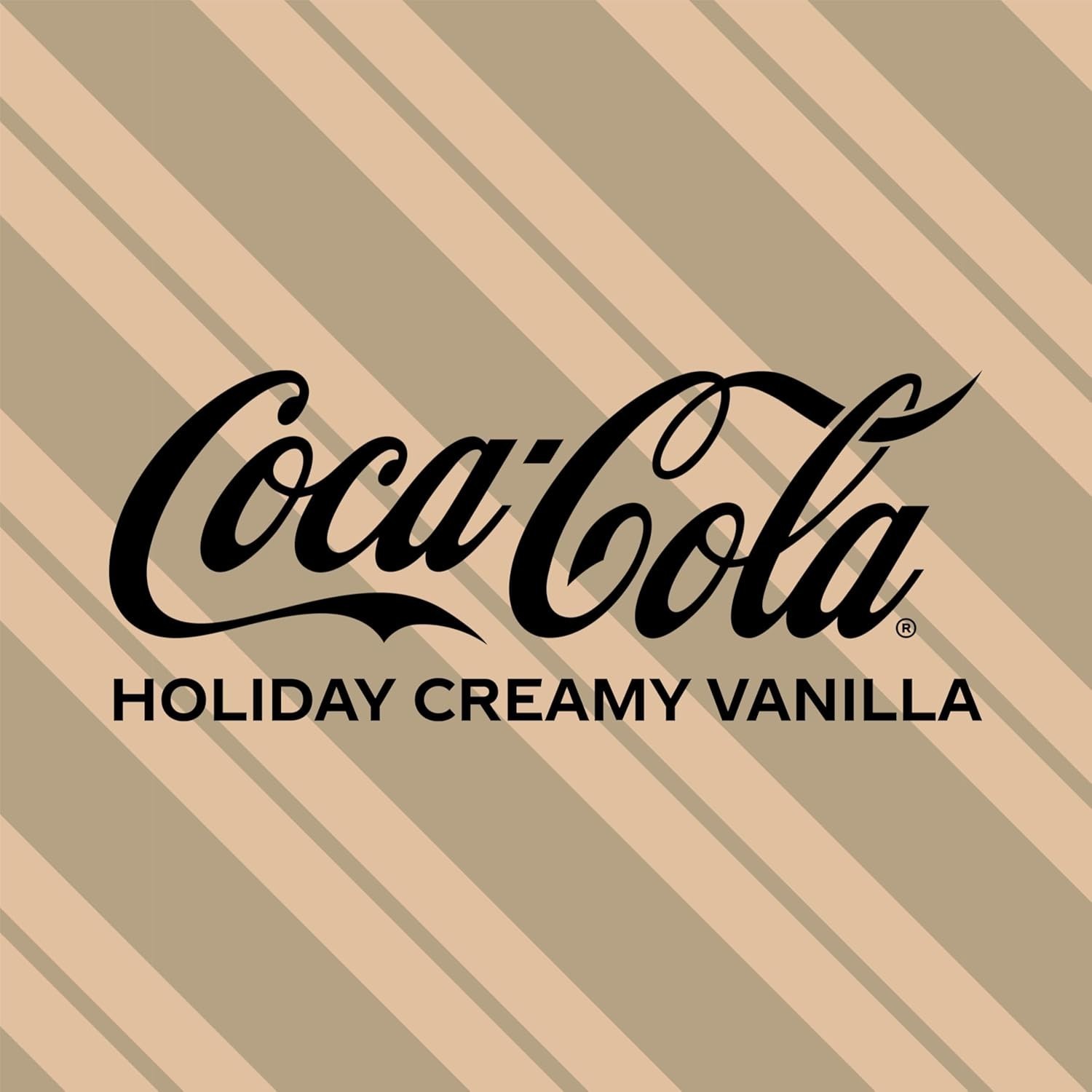 ✔New Limited Edition Coca-Cola ZERO SUGAR Holiday Creamy Vanilla Soda ( 2-Cans) thumbnail