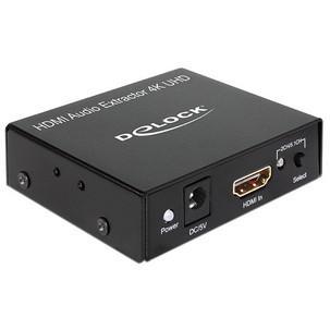 DeLOCK 62692 AV Extender AV Receiver Black