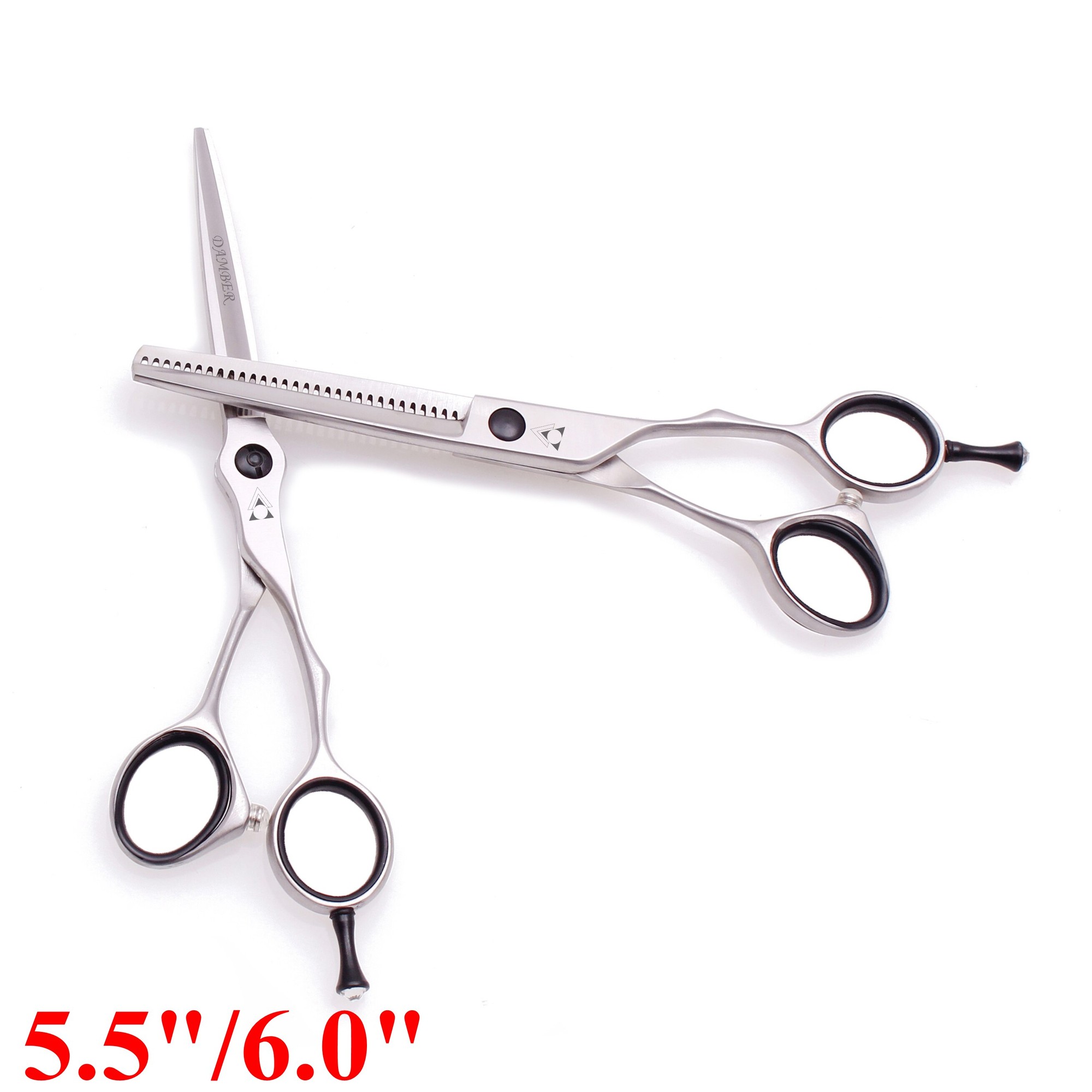 5.5 6'' Hair Scissors Japanese Steel 440c Barber Scissors Hight Hairdressing Scissors Cutting Thinning 9201