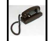 Cortelco ITT-2554-V-BR 255445-VBA-20M Wall W/ Volume - Brown