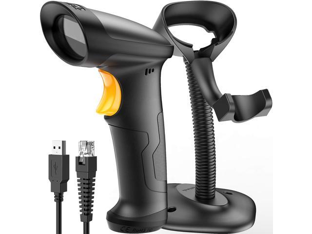 Inateck 1D USB Barcode Scanner with Intelligent Stand Wired  BCST-33