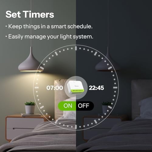 MINI Duo 2-Channel Zigbee 3.0 Smart Switch,16A Total Load Compact,Remote Auto Control Via Zigbee Hub thumbnail