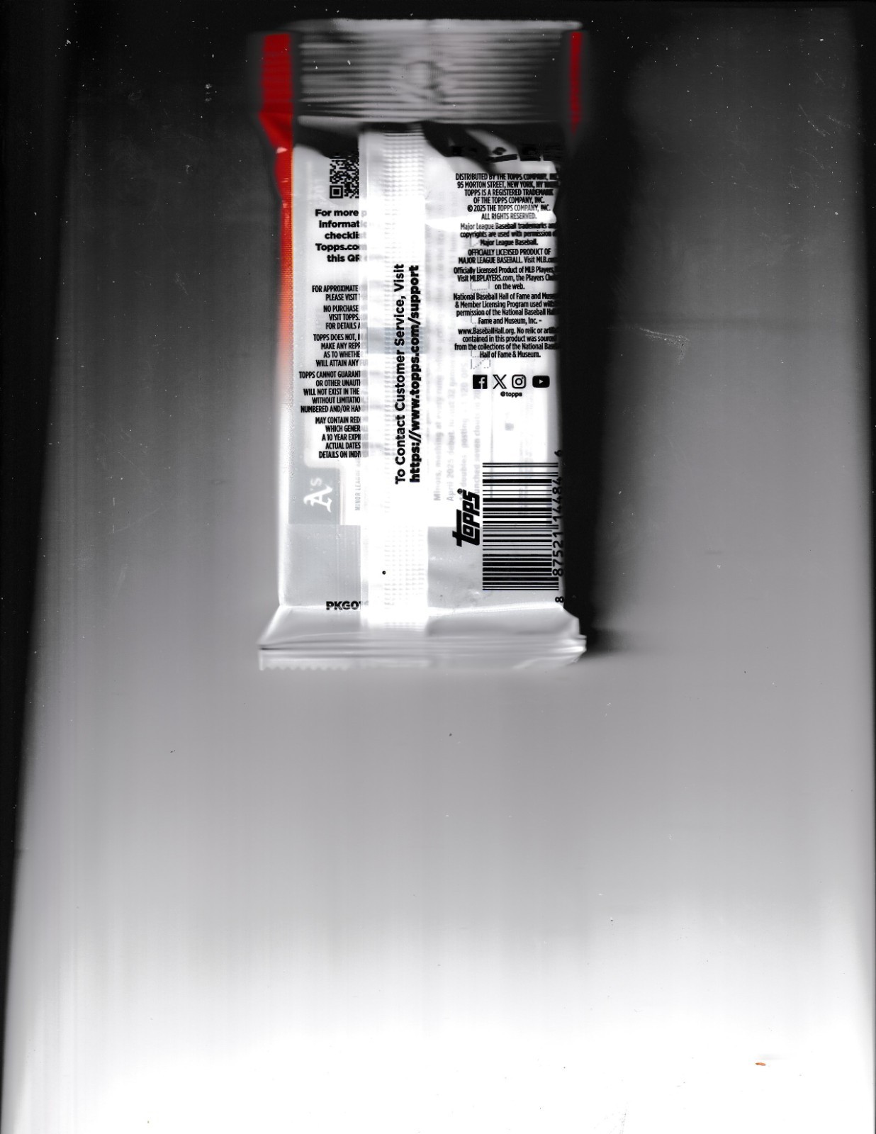 Topps  2025 Update Series  Nick Kurtz  Rc Back 36 Card Fat Pack #201 Sealed