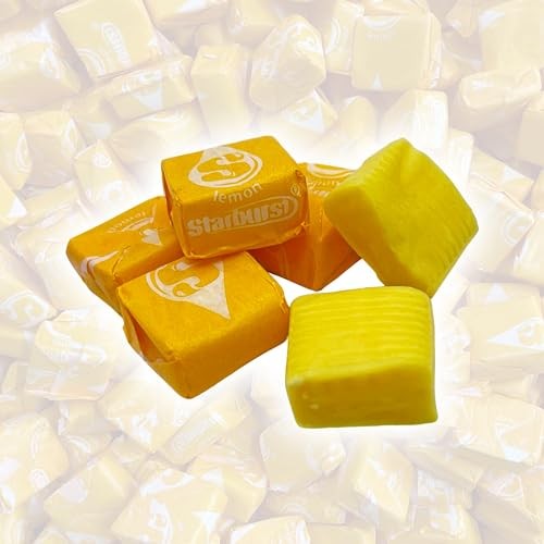 Starburst Lemon Chewy Candy - 1 LB  Yellow Single Flavor Soft Starburst Original Fruit Chews Candy  Individually Wrapped Bulk Candies  16 Oz thumbnail