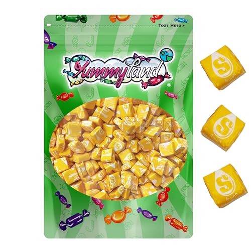 Starburst Lemon Chewy Candy - 1 LB  Yellow Single Flavor Soft Starburst Original Fruit Chews Candy  Individually Wrapped Bulk Candies  16 Oz thumbnail