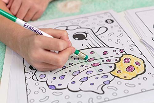 Crayola Erasable Colored Pencils, 12 Non-Toxic, Pre-Sharpened, Kids 4 & up, Colors May Vary thumbnail