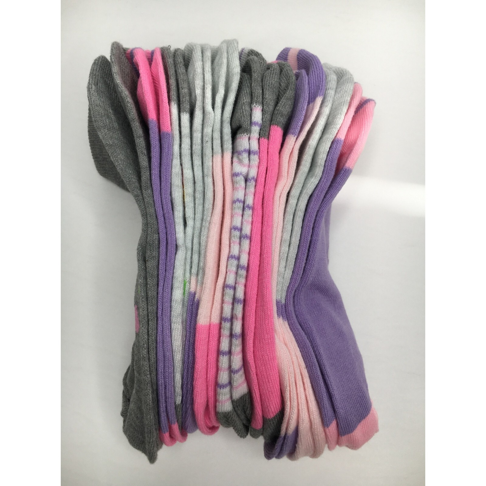 Pickle & Dot Tootsie Roll Pop Assorted Candy Socks 10-Pair Pack Purple Blue thumbnail