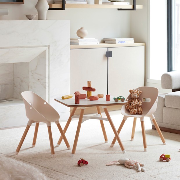 Lalo the Play Chair (Set of 2) in Grapefruit