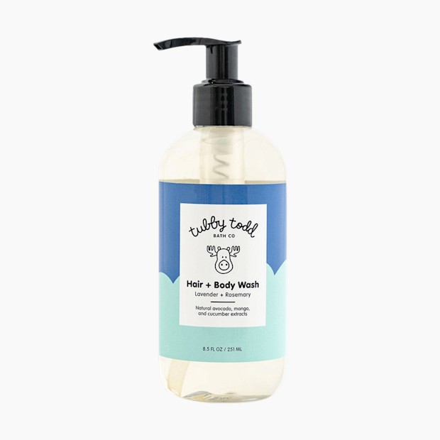 Tubby Todd Hair & Body Wash Lavendar Rosemary - 8.5 Fl Oz: Moisturizing, Basic Cleansing, Sensitive Skin