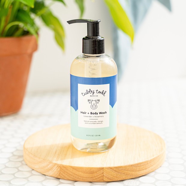 Tubby Todd Hair & Body Wash Lavendar Rosemary - 8.5 Fl Oz: Moisturizing, Basic Cleansing, Sensitive Skin thumbnail
