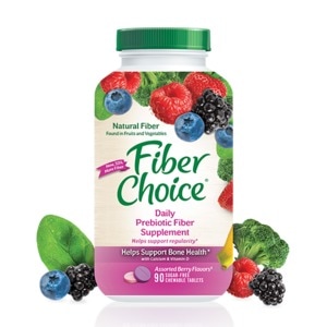 Diet info for Fiber Choice Daily Prebiotic Fiber Supplement Bone
