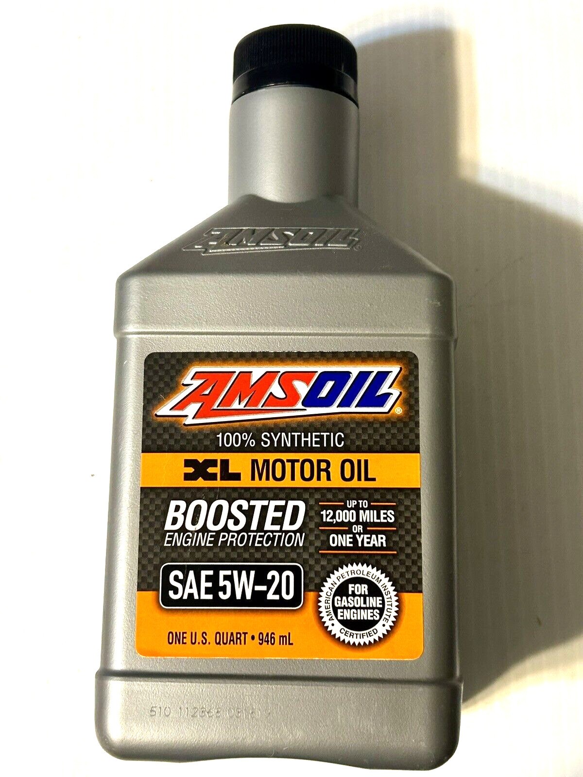AMSOIL 100% SYNTHETIC XL Motor Oil SAE 5W-20 BOOSTED ENGINE PROTECTION 1 QT NEW