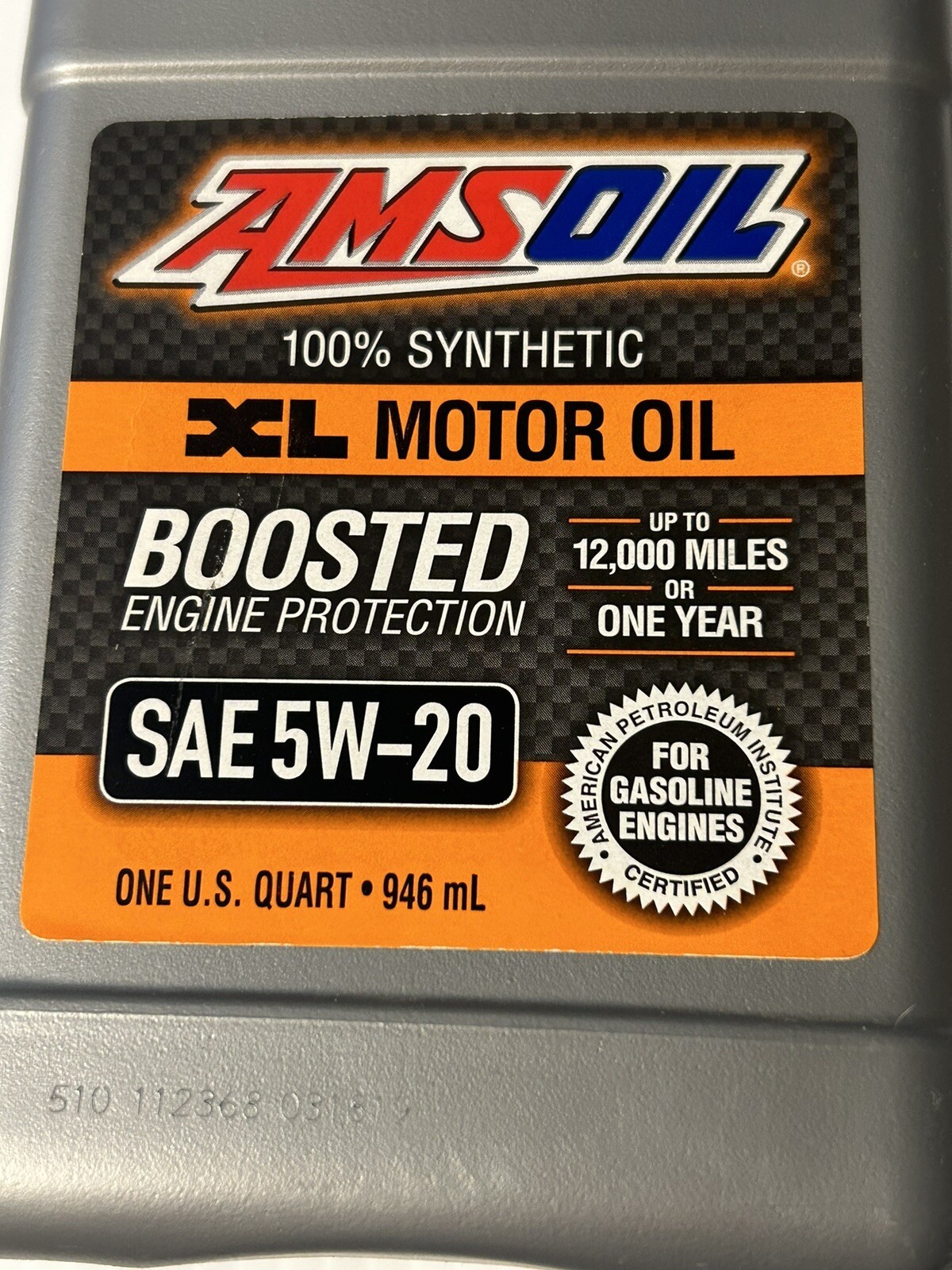AMSOIL 100% SYNTHETIC XL Motor Oil SAE 5W-20 BOOSTED ENGINE PROTECTION 1 QT NEW thumbnail