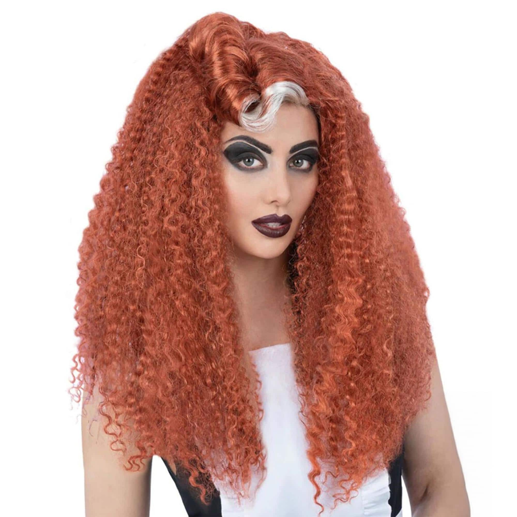 Smiffys - Magenta Wig Costume Accessory - Red