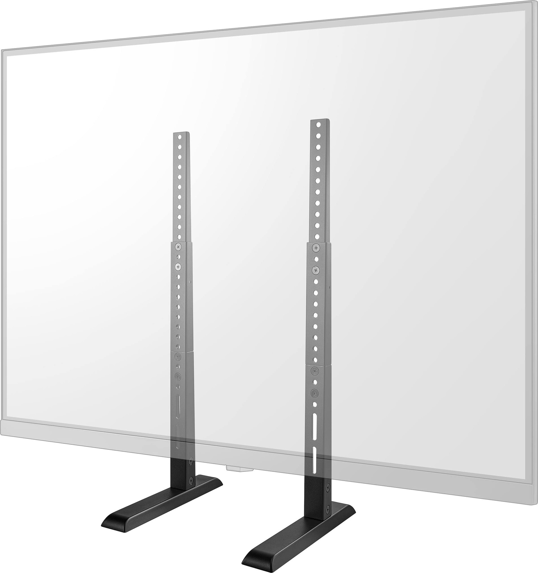 Insignia™ - Universal TV Feet Replacement Kit for TVs 49 -77 or 100 Lbs - Black