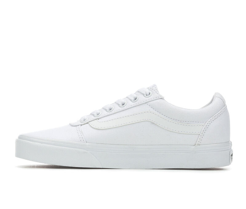 Vans Women's Ward Sneaker Shoes in White, Size 7.5 Medium thumbnail