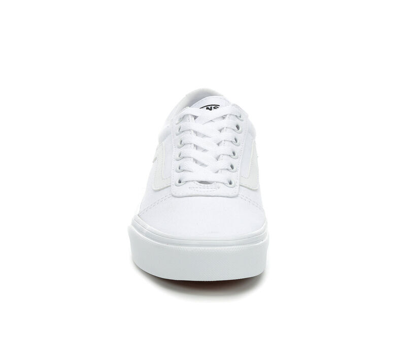 Vans Women's Ward Sneaker Shoes in White, Size 7.5 Medium thumbnail
