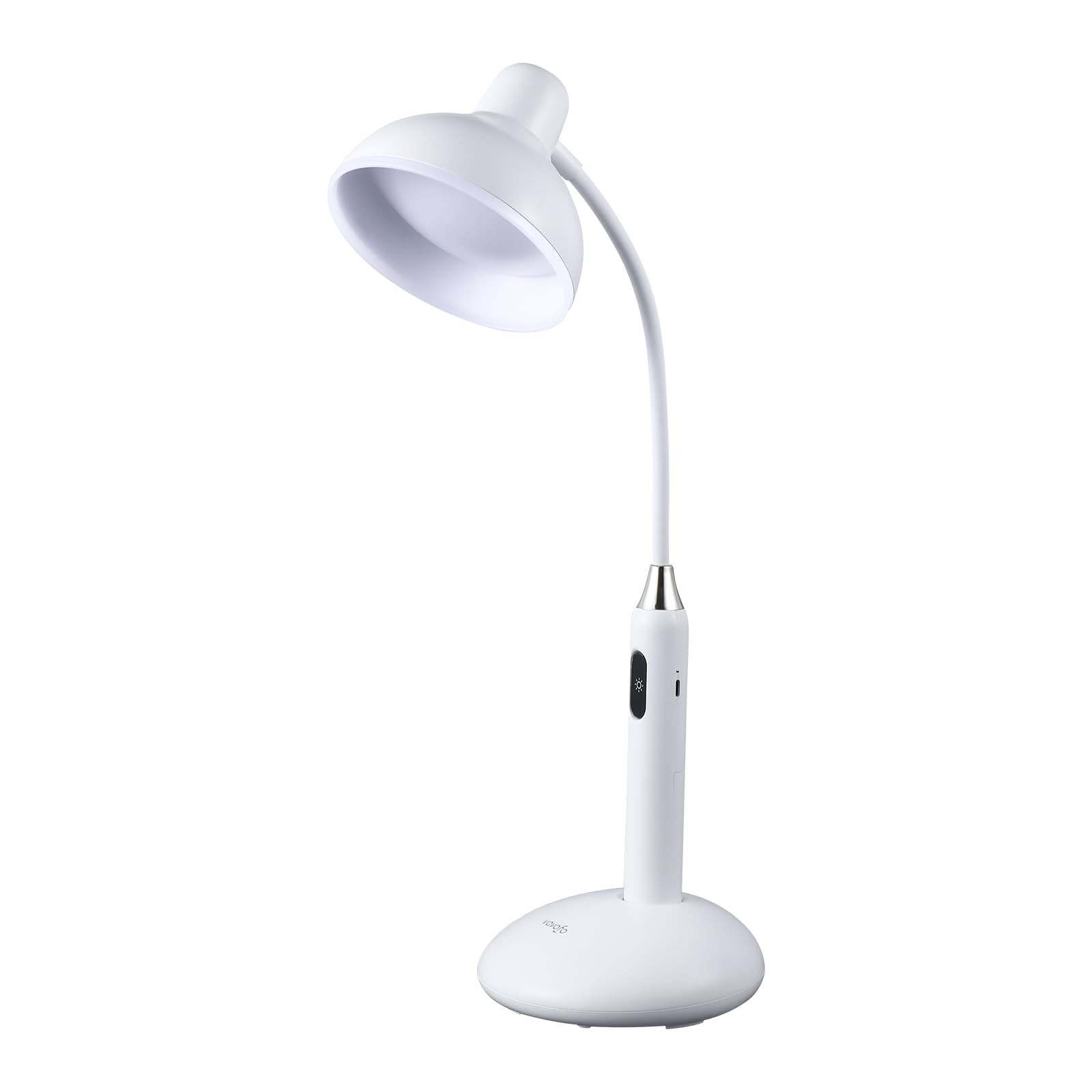 Cedar Assembly - Wireless Touch Control Desk Lamp 6781-2700-7000k Color Temperature 700lm Eye-caring LED Light with USB-c - White