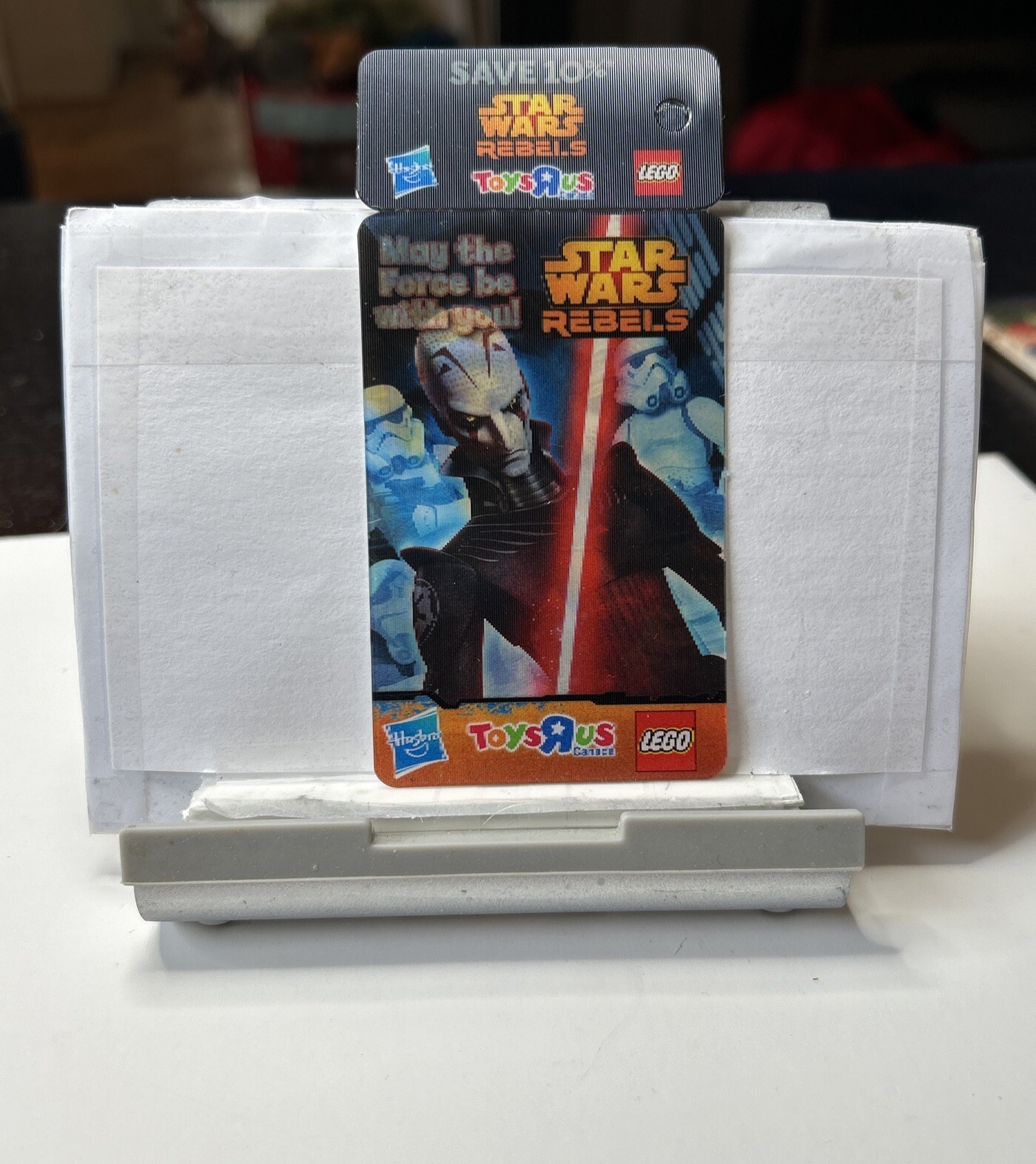 Star Wars Rebels Toys R Us 3 Lenticular Card 2014