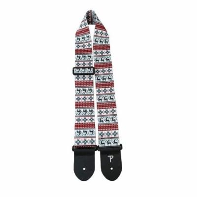 Perris Leathers LPCP-6858 Ugly Christmas Sweater Party Guitar Strap, Reindeer