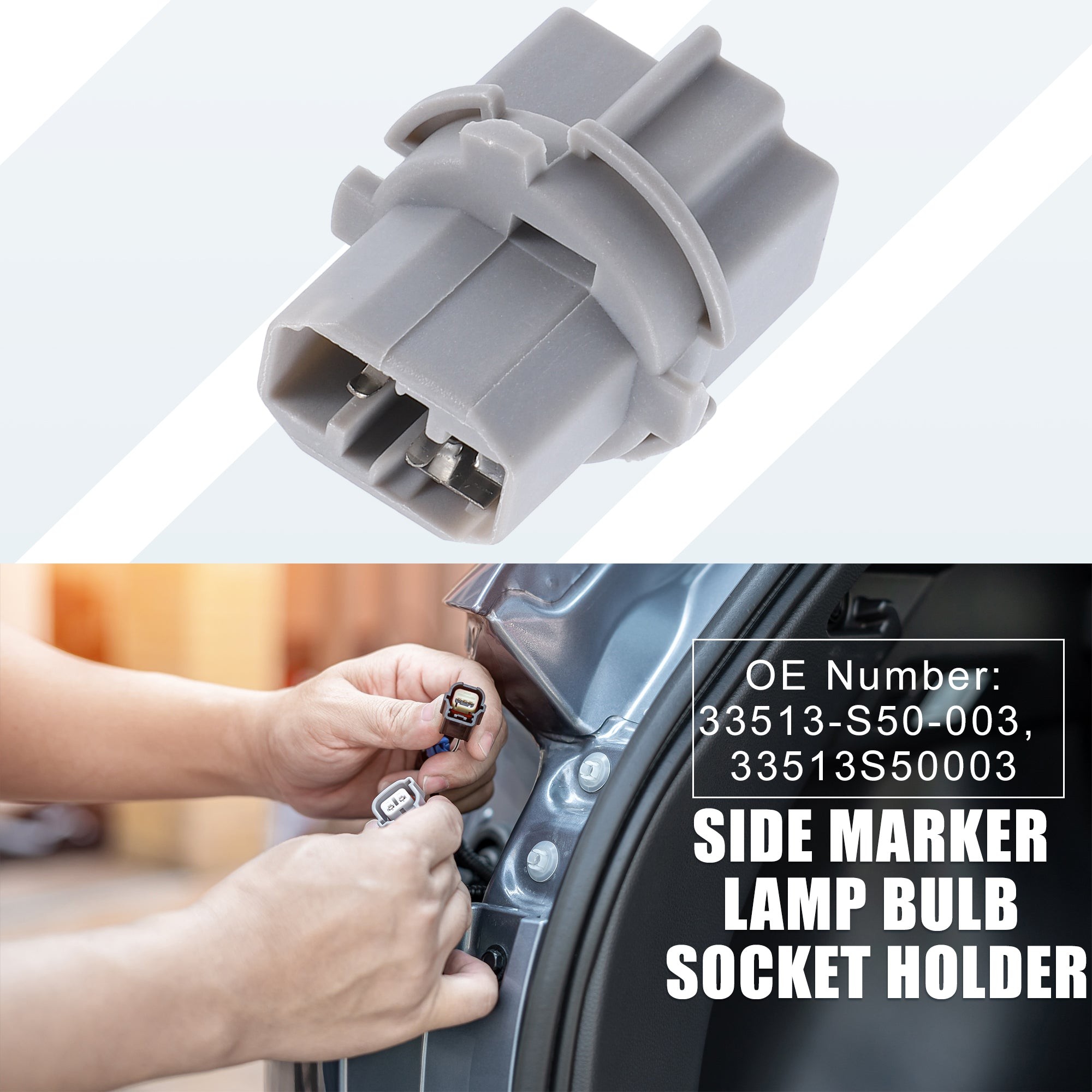 Brake Tail Light Socket Holder 33514-S50-003 for Honda Civic Hybrid 03-05 09-12 thumbnail