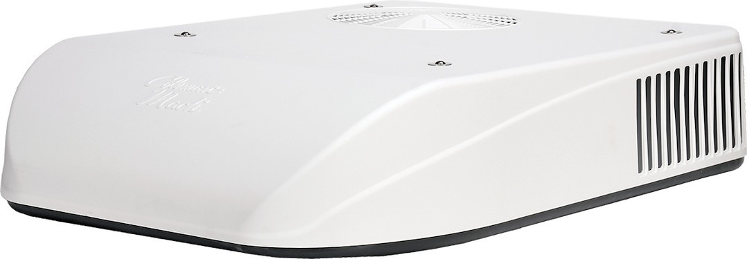 COLEMAN MACH 47224-0765 8 PLUS ROUGHNECK 15 000 BTU a, Fits 14 Inch X 14 Inch Vent Openings; 15000 BTU; Ducted or Non-Ducted; Textured White; 120 Volt