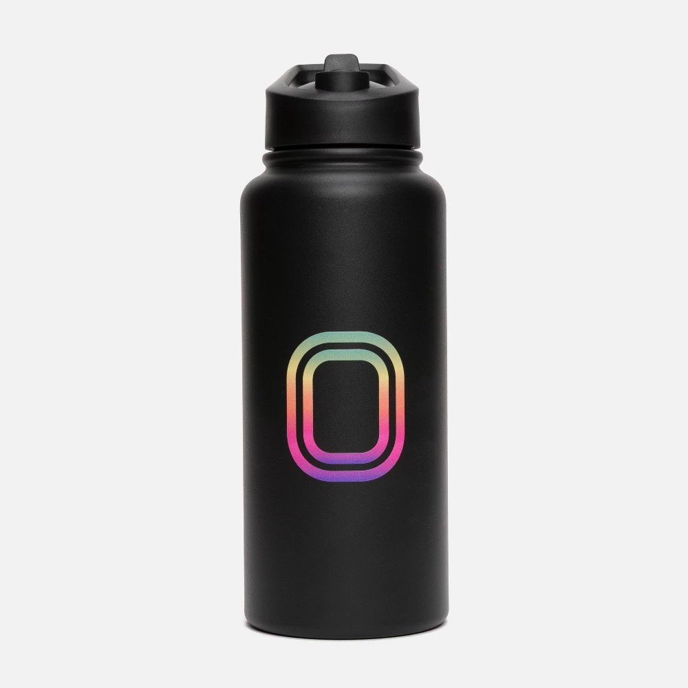 Overtime Elite 30oz Stainless Steel Pro HYDR8 Water Bottle - Thin Stripe Electric Gradient
