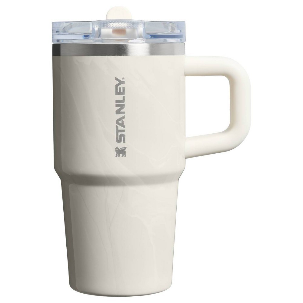 Stanley 20 Oz Stainless Steel Quencher Pro Tour Tumbler Calcite Calacatta no lid