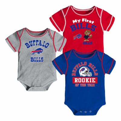Petite NFL 3-Pack Short-Sleeve Bodysuit Set   