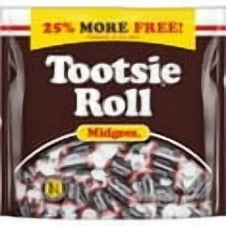 Tootsie Roll Chocolate Midgees  15 Oz-Pack of 2
