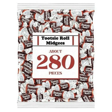 Tootsie Rolls Bulk Tootsie Roll Midgees Individually Wrapped Chewy Taffy Candy  Bulk Tootsie Rolls Candy Pack  Tootsie Rolls Individually Wrapped  Kos