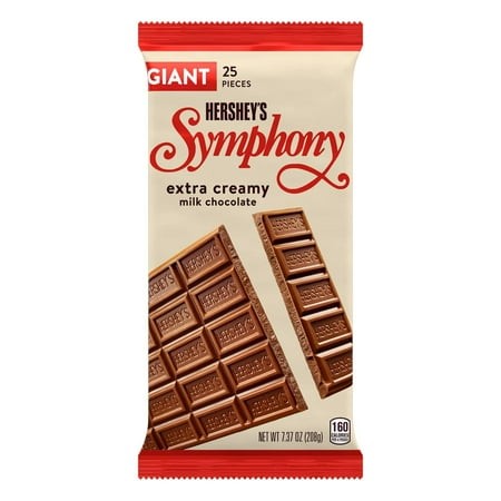 Hershey S Symphony Extra Creamy Milk Chocolate Giant Candy Bar 7.37 Oz (Pack of 3)