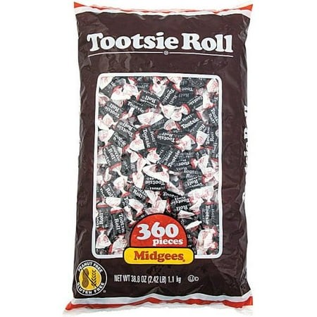 FROOTIES Bag Candy Chocolate Tootsie Roll 360 Count 2.42 LBS
