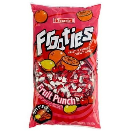 FROOTIES Bag Candy Fruit Punch 360 Count 2.42 LBS