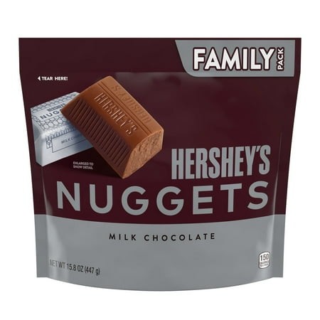 Hershey S Nuggets Milk Chocolate Candy - Family Pack - 15.8 Oz (Pack of 1)