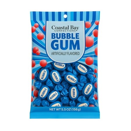 Coastal Bay Confections Bubble Gum 5.5 Oz Bag