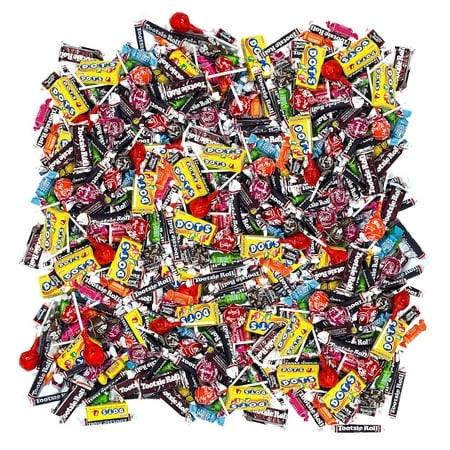 Tootsie Roll Child S Play Candy Assortment  3.5 Lbs Bulk Assorted Variety Mix  Tootsie Roll DOTS Fruit Chews Tootsie Pops