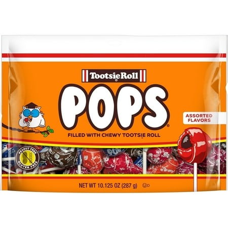 (2pack) Tootsie Pops  Assorted Flavor Gluten Free Lollipops  10.12 Oz