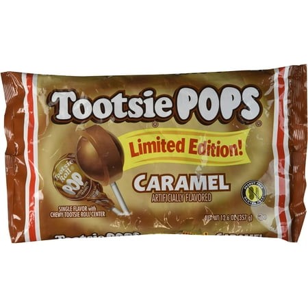 Caramel Tootsie Pops Limited Edition MDA05 - 12.6 Oz