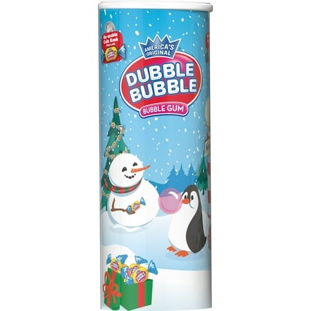 Dubble Bubble  Holiday Bank  Individually Wrapped Bubble Gum  4.67 Oz  Peanut Free  Gluten Free