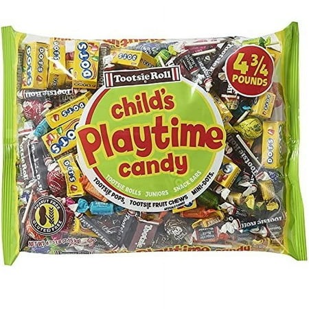 New Tootsie Roll Child S Play Assortment Pack  Assorted  4.75 Lb Bag  Ships in 1-3 Business Days