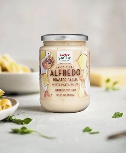 SACLA: Alfredo Roasted Garlic Pasta Sauce  14.5 Oz thumbnail