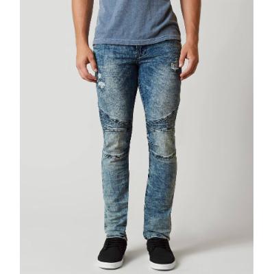 Buffalo Max Skinny Stretch Jean - Blue 33/34, Men's