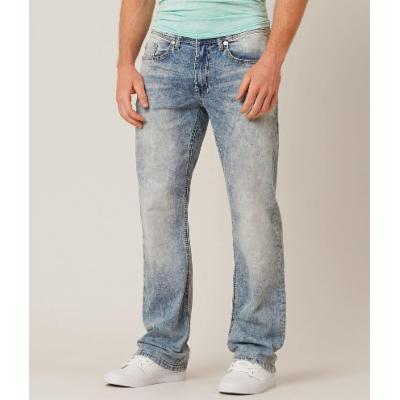 Buffalo Lucas Straight Stretch Jean - Blue 33/34, Men's