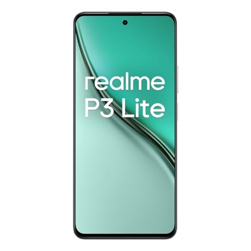 Realme P3 Lite Dual-SIM 256GB ROM + 8GB RAM (GSM Only | No CDMA) Factory Unlocked 4G/LTE Smartphone (Pine Green) - International Version thumbnail