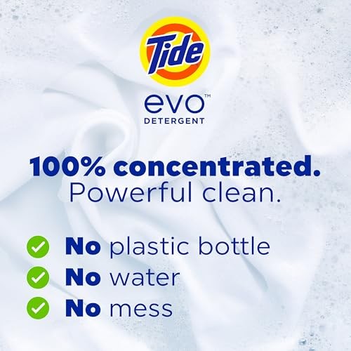 Tide Evo Laundry Detergent Tiles  100% Concentrated  6X Cleaning Power  Original Tide Scent  42 Count thumbnail