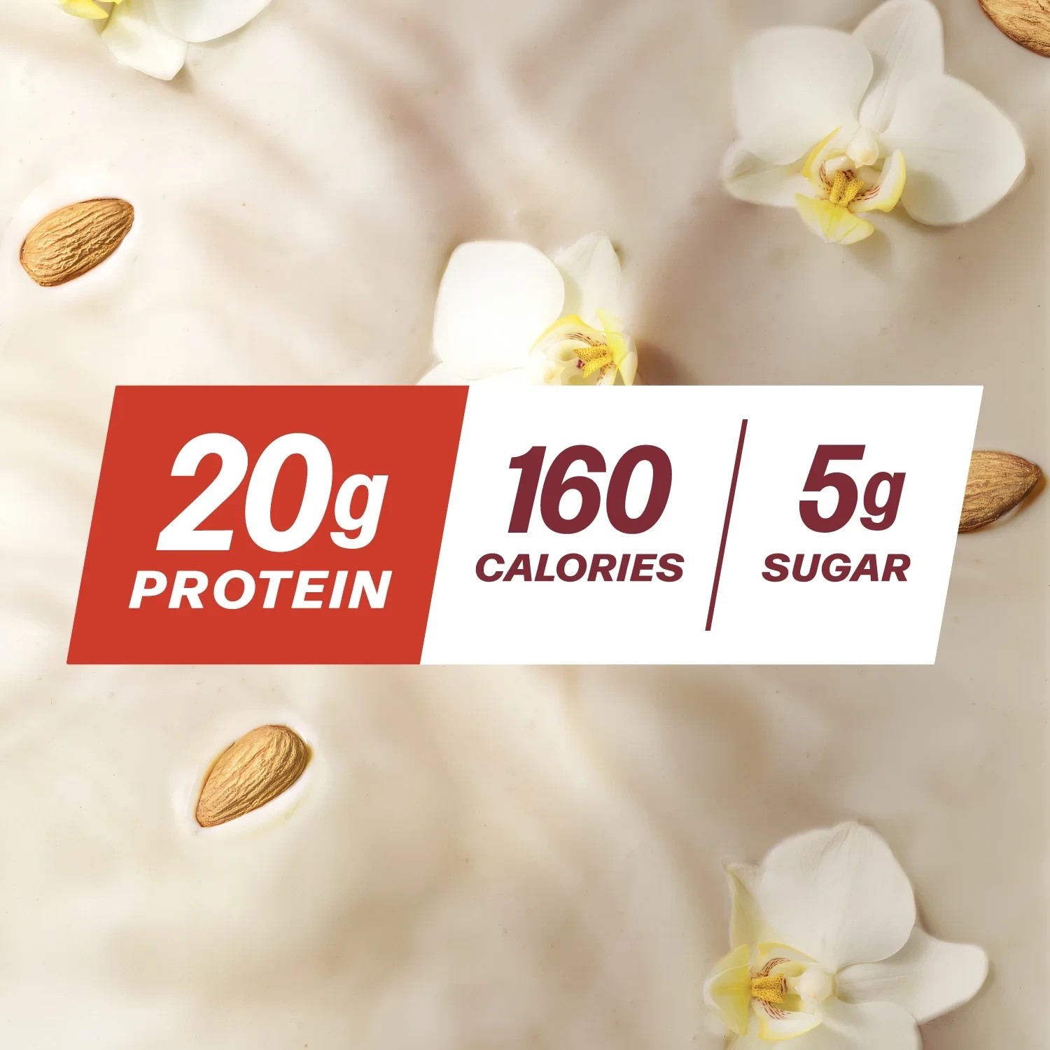 Premier Protein Almond Milk Shake, Vanilla, 20g Protein, 11 Fl Oz, 16 Ct thumbnail