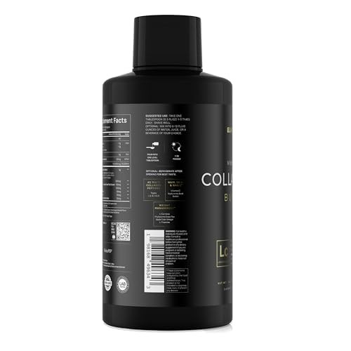 Premium Liquid Collagen for Women Weight Loss & Beauty W. Hyaluronic Acid, Biotin, L-Carnitine, Apple C Vinegar - Ultra Pure Multi Collagen Protein Sh thumbnail