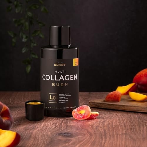 Premium Liquid Collagen for Women Weight Loss & Beauty W. Hyaluronic Acid, Biotin, L-Carnitine, Apple C Vinegar - Ultra Pure Multi Collagen Protein Sh thumbnail